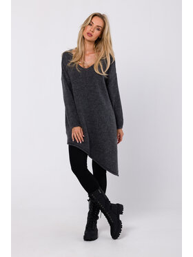 Made of Emotion Made of Emotion Sweter M769 Szary Modern Fit