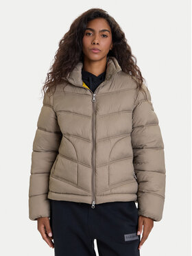 Napapijri Napapijri Kurtka zimowa A-Ega NP0A88XD Szary Regular Fit