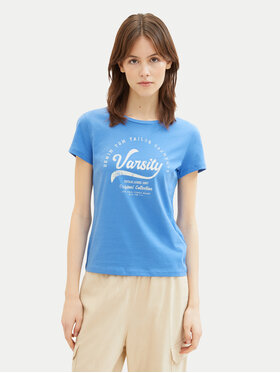 Tom Tailor Denim Tom Tailor Denim T-Shirt 1040185 Blau Regular Fit