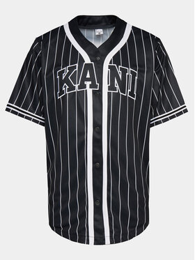 Karl Kani Karl Kani Πουκάμισο KM221-115-1 Μαύρο Regular Fit