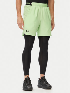 Under Armour Under Armour Športne kratke hlače Vanish Woven 6in 1373718 Svetlo zelena Regular Fit