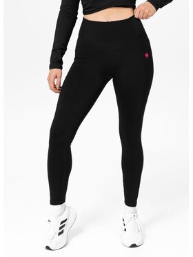 PITBULL PITBULL Legginsy Legginsy sportowe damskie AVENIDA M Czarny Regular Fit
