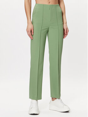 United Colors Of Benetton United Colors Of Benetton Hlače iz tkanine 4LKVDF037 Zelena Straight Fit