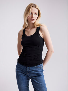 ICHI ICHI Topiņš 20101231 Melns Slim Fit
