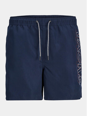 Jack&Jones Junior Jack&Jones Junior Kupaće gaće i hlače Fiji Double Logo 12256153 Tamnoplava Regular Fit
