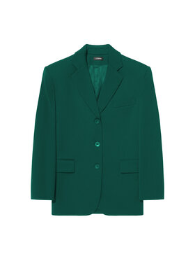 La Mania La Mania Marynarka BIGGIE Zielony Classic Fit