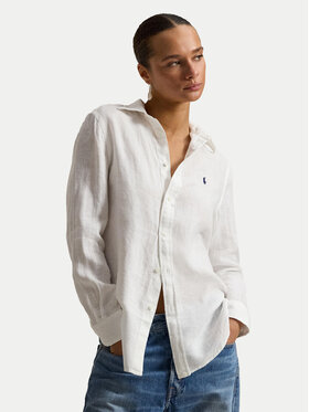 Polo Ralph Lauren Polo Ralph Lauren Риза 211970730518 Бял Classic Fit