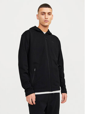 Jack&Jones Jack&Jones Majica dugih rukava Cloud 12253764 Crna Relaxed Fit