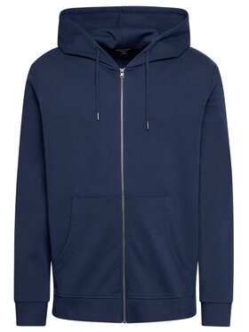 Jack & Jones Jack & Jones Džemperis ar kapuci Basic 12181901 Tumši zils Regular Fit