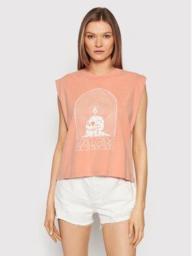 Volcom Volcom Felső Volnex B4512203 Rózsaszín Boxy Fit
