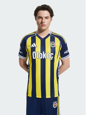 adidas adidas Koszulka techniczna Fenerbahce Żółty Slim Fit