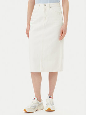 Levi's® Levi's® Fustă de blugi 001VH-0002 Écru Regular Fit
