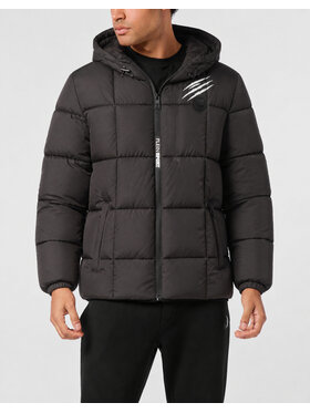 Plein Sport Plein Sport Vatovaná bunda 24021 Čierna Regular Fit