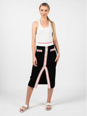 Liu Jo Liu Jo Spódnica CA1056 MA03L | Longuette Czarny Slim Fit