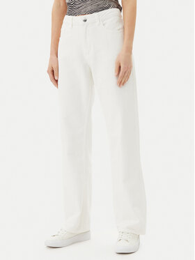 Vila Vila Jeans Palma 14105535 Weiß Wide Leg