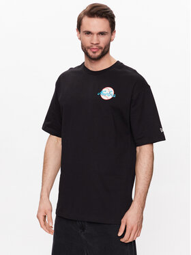 New Era New Era Tricou Heritage Baseball Graphic 60332227 Negru Oversize