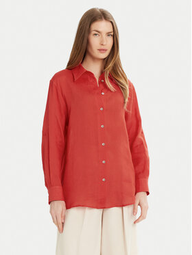 Marella Marella Camicia Ixie 2513111084 Rosso Regular Fit