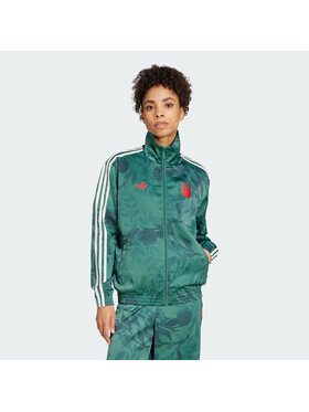 adidas adidas Wiatrówka 153133 Zielony Loose Fit