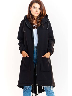 Infinite You Infinite You Felpa M220 Nero Basic Fit