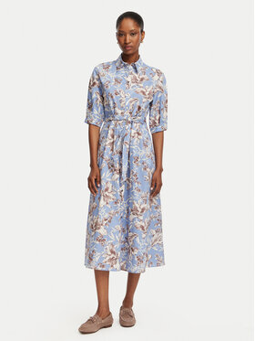Liu Jo Liu Jo Vestito chemisier WA6349 T4853 Azzurro chiaro A-Line Fit