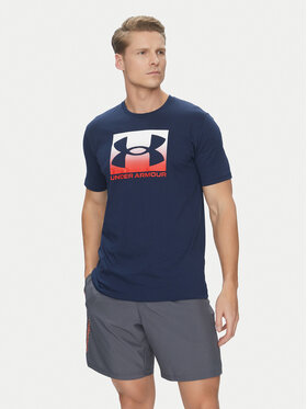 Under Armour Under Armour T-Shirt Boxed Sports 1386793 Tmavomodrá Loose Fit
