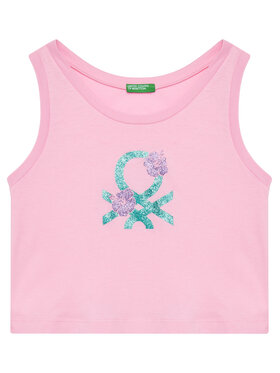 United Colors Of Benetton United Colors Of Benetton Top 3I1XCH01Z Roosa Relaxed Fit