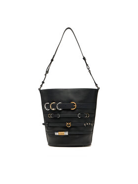 PINKO PINKO Torebka Belts Bucket PE 25 PLTT 104366 A26K Czarny