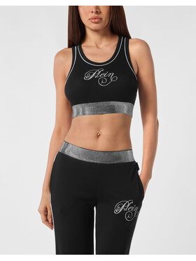 PHILIPP PLEIN PHILIPP PLEIN Tank top 27385 Čierna Skin Tight Fit