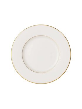 Villeroy & Boch Villeroy & Boch Talerz płaski Villeroy & Boch Anmut Gold Biały