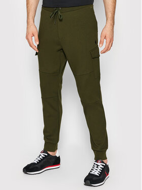 Polo Ralph Lauren Polo Ralph Lauren Spodnji del trenirke 710860590004 Zelena Regular Fit