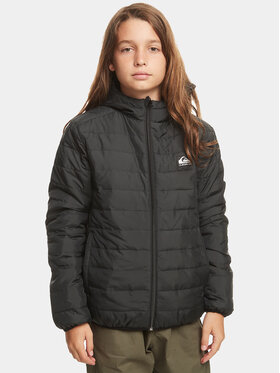 Quiksilver Quiksilver Geacă Scalyreversible Jckt EQBJK03276 Negru Regular Fit