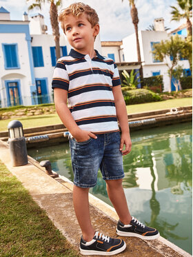 Mayoral Mayoral Jeans kratke hlače 3232 Mornarsko modra Regular Fit