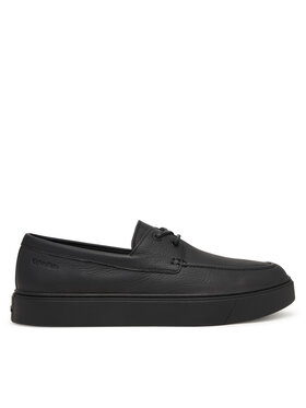 Calvin Klein Calvin Klein Poltopánky Hybrid Clean Boat Shoe Lth HM0HM02233 Čierna