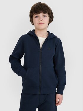 4F 4F Mikina 4FJWSS25TSWSM1714-31S Modrá Regular Fit