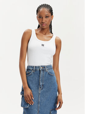 HUGO Hugo Top Datamia 50514489 Bianco Slim Fit