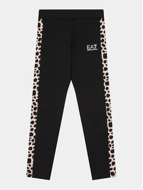 EA7 Emporio Armani EA7 Emporio Armani Legginsy 6RFP09 FJ02Z 1200 Czarny Regular Fit