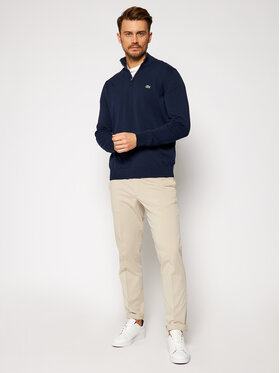 Lacoste Pulover AH1980 Mornarsko Modra Classic Fit