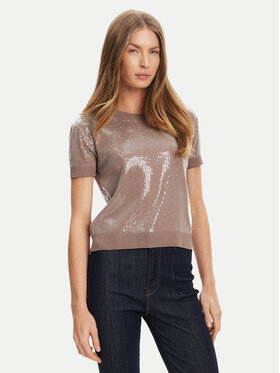 Guess Guess Pullover W5YR21 Z3E70 Braun Regular Fit