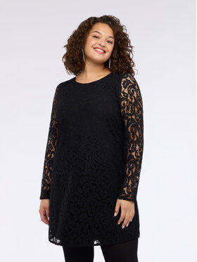 Fiorella Rubino Fiorella Rubino Vestito da giorno 7096T001782N033 Nero A-Line Fit