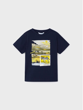 Mayoral Mayoral Tricou 3010 Bleumarin Regular Fit
