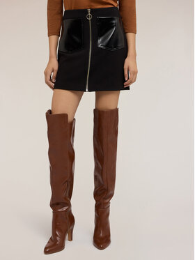 Motivi Motivi Spódnica mini 1262Q001124N033 Czarny A-Line Fit