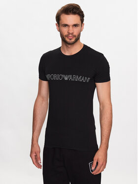 Emporio Armani Underwear Emporio Armani Underwear T-Shirt 111035 3R516 00020 Czarny Regular Fit