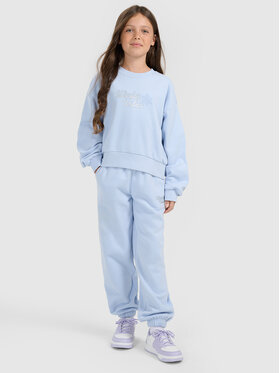 4F 4F Spodnie dresowe APRES SKI Niebieski Loose Fit