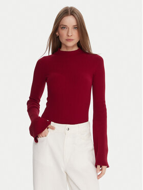 Kontatto Kontatto Rollkragenpullover 3M0816C Rot Regular Fit