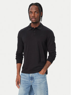 BOSS BOSS Polo marškinėliai Interlock 50527525 Juoda Regular Fit