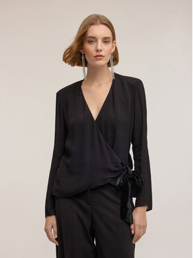 Motivi Motivi Blusa 2006Q001904N033 Nero Regular Fit