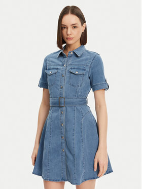 Morgan Morgan Jeanskleid 241-RIXES Blau Regular Fit