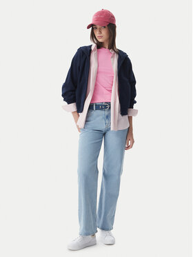 Tommy Jeans Tommy Jeans Džemperis Flag DW0DW22834 Tamsiai mėlyna Boxy Fit