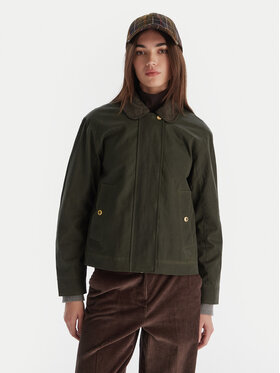 Hunter Hunter Μπουφάν μεταβατικό Leith HARW0065251 Πράσινο Oversize