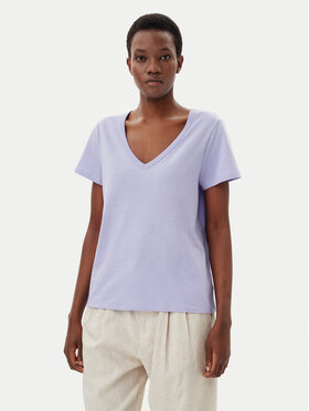 Gap Gap T-Shirt 723631-00 Fioletowy Regular Fit